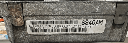 P04606840AM Chrysler 300M 1999 ecm ecu computer - Swan Auto