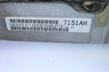 P04727151AH Dodge Caravan or Voyager 1998 ecm ecu computer - Swan Auto