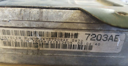 P04727203AE ecm ecu computer 1999 Dodge Caravan - Swan Auto