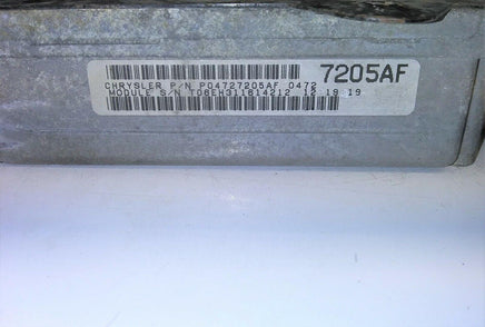 P04727205AF Dodge Caravan or T&C 1997 ecm ecu computer - Swan Auto