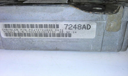 P04727248AD Dodge Caravan or Chrysler T&C 1999-2000 ecm ecu computer - Swan Auto