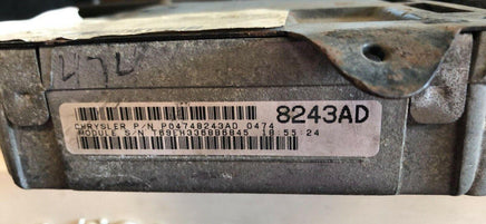 P04748243AD Dodge Caravan or Plymouth Voyager 1999 ecm ecu computer - Swan Auto