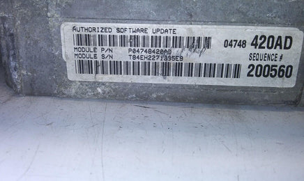 P04748420AD ecm ecu computer 2002 Dodge Caravan - Swan Auto