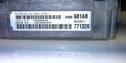 P04896681AB ecm ecu computer 2003 Chrysler Sebring - Swan Auto