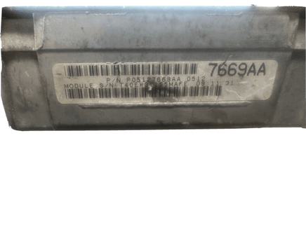 P05127669AA Dodge Caravan or T&C 2001 ecm ecu computer - Swan Auto