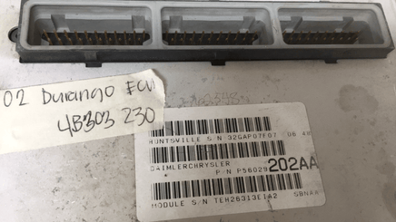 P56029202AA Dodge Durango 2002 ecu ecm computer - Swan Auto