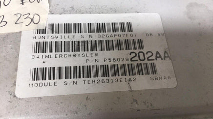 P56029202AA Dodge Durango 2002 ecu ecm computer - Swan Auto