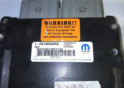 R4748242AE Dodge Caravan or Voyager 1999 ecm ecu computer - Swan Auto