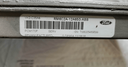 RM6C2A-12A650-ABB ecm ecu computer 2006 Ford Econoline van ***Reman*** - Swan Auto