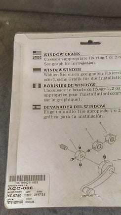 Spyder window crank set ACC-006 **NEW** - Swan Auto