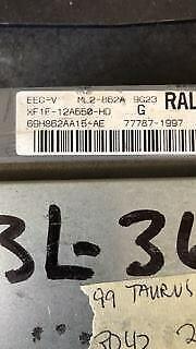 XF1F-12A650-HD ecm ecu computer 1999 Ford Taurus or Mercury Sable **Tested** - Swan Auto