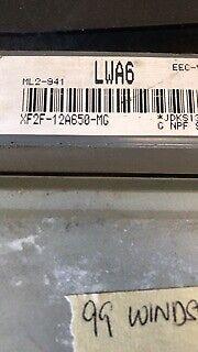 XF2F-12A650-MG ecm ecu computer 1999 Ford Windstar **Tested** - Swan Auto