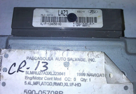 XL1F-12A650-HD ecm ecu computer 1999 Lincoln Navigator ***tested*** - Swan Auto