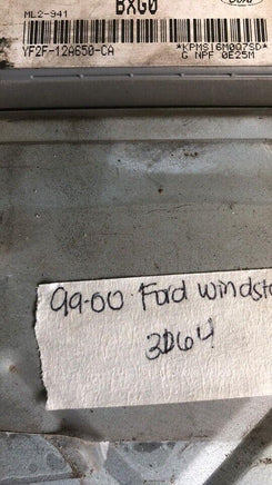 YF2F-12A650-CA Ford Windstar 1999-2000 ecm ecu computer **TESTED** - Swan Auto